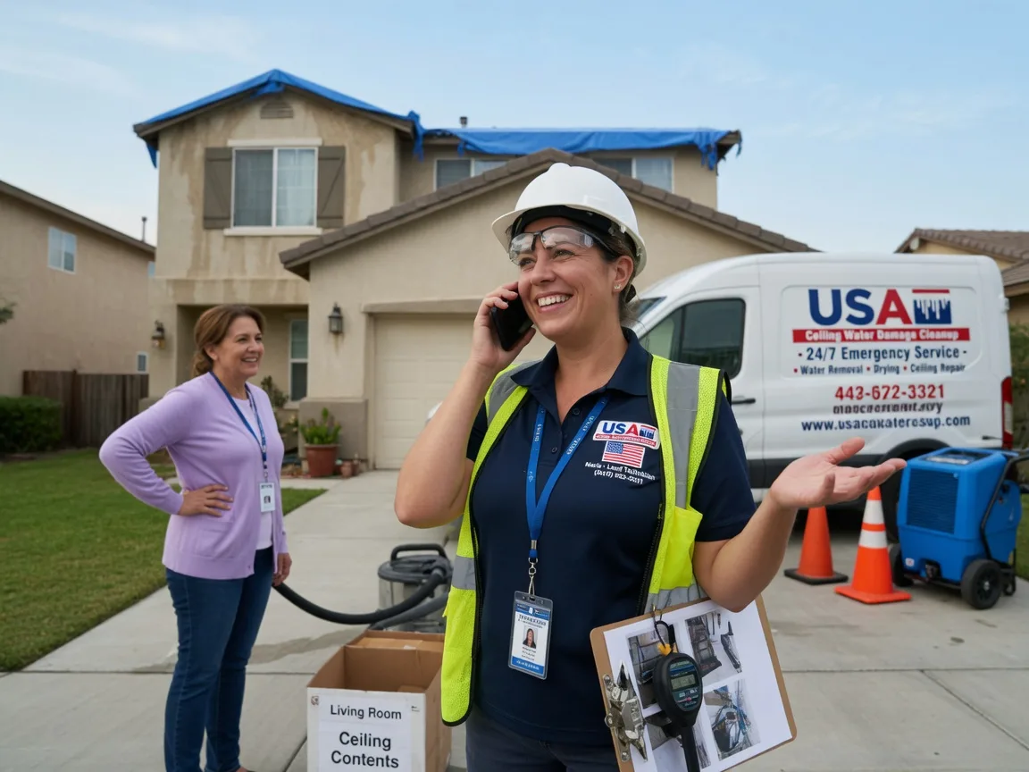 Ceiling Water Damage Restoration Linton, ND FAQs
